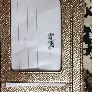 Coach skinny ID card holder